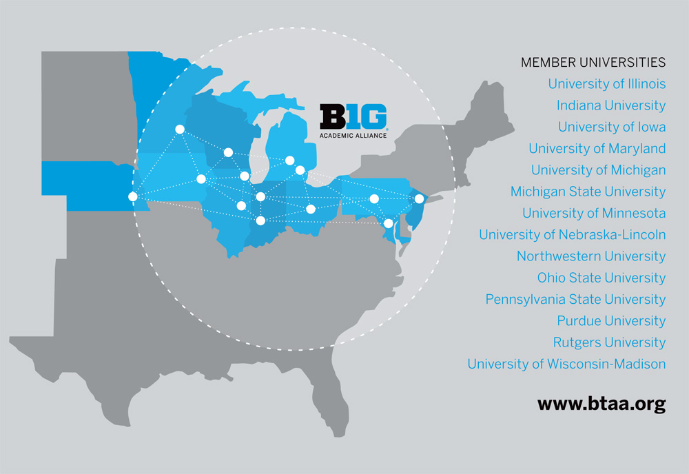 big 10 map