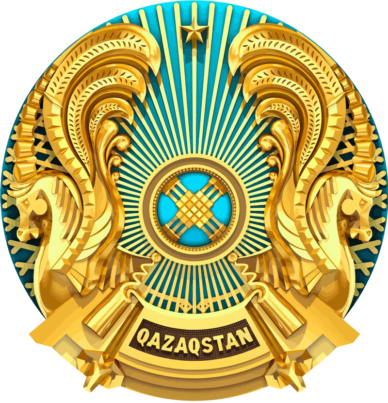 emblem of kazakstan