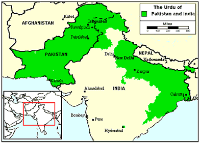 Urdu Map 